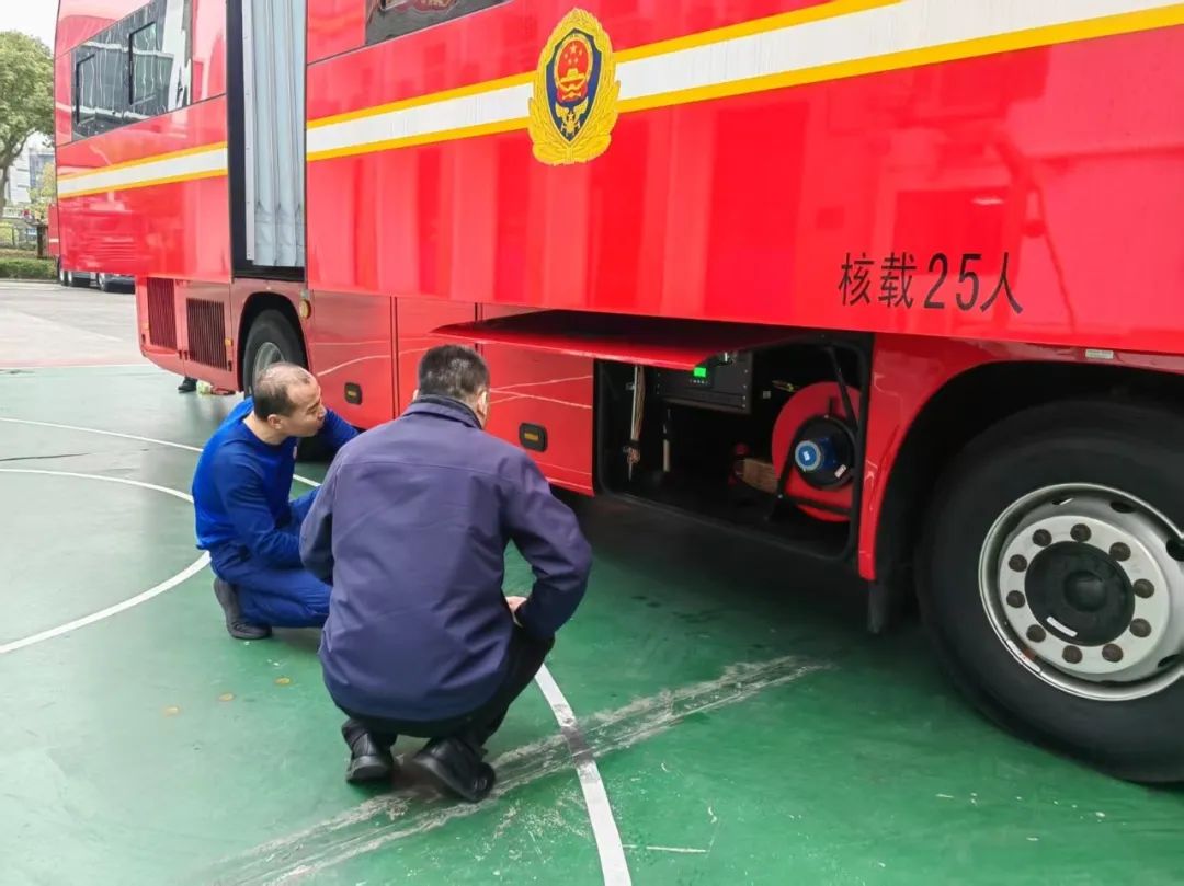 为逆行者护航 | letou国际米兰官网专用车消防专项服务月运动启动
