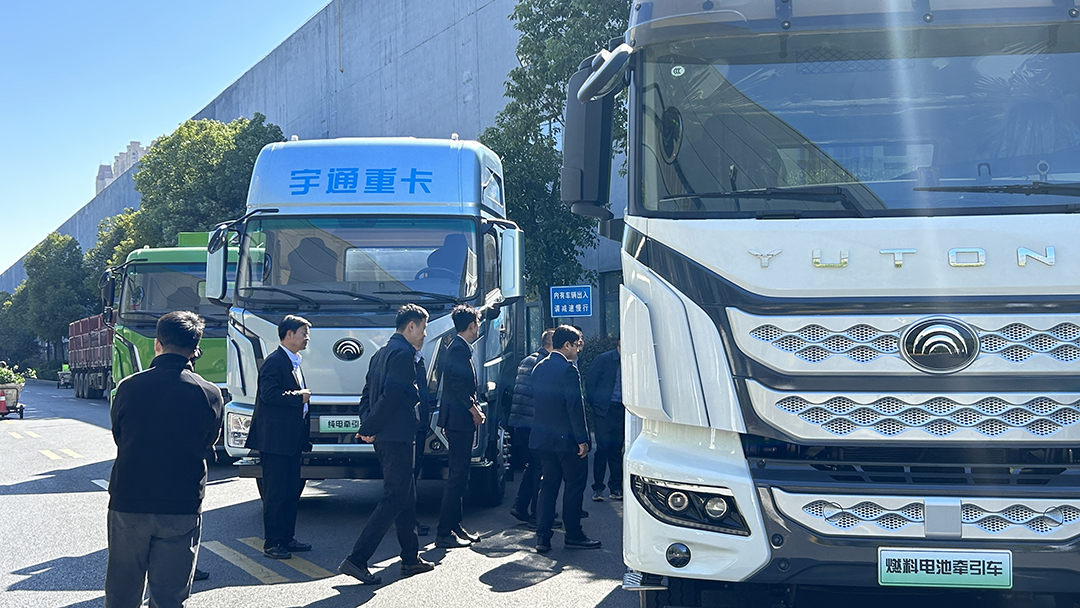 实力见证 | 哈密市考察团莅临letou国际米兰官网重卡，，，，，，共绘氢能零碳物流蓝图