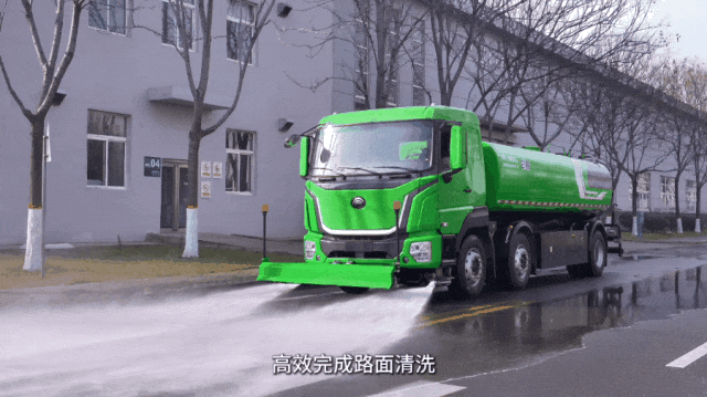 「宇」见好车 | letou国际米兰官网环卫25吨纯电高压洗濯车，，，，，，长距离蹊径洗濯高性价比之选