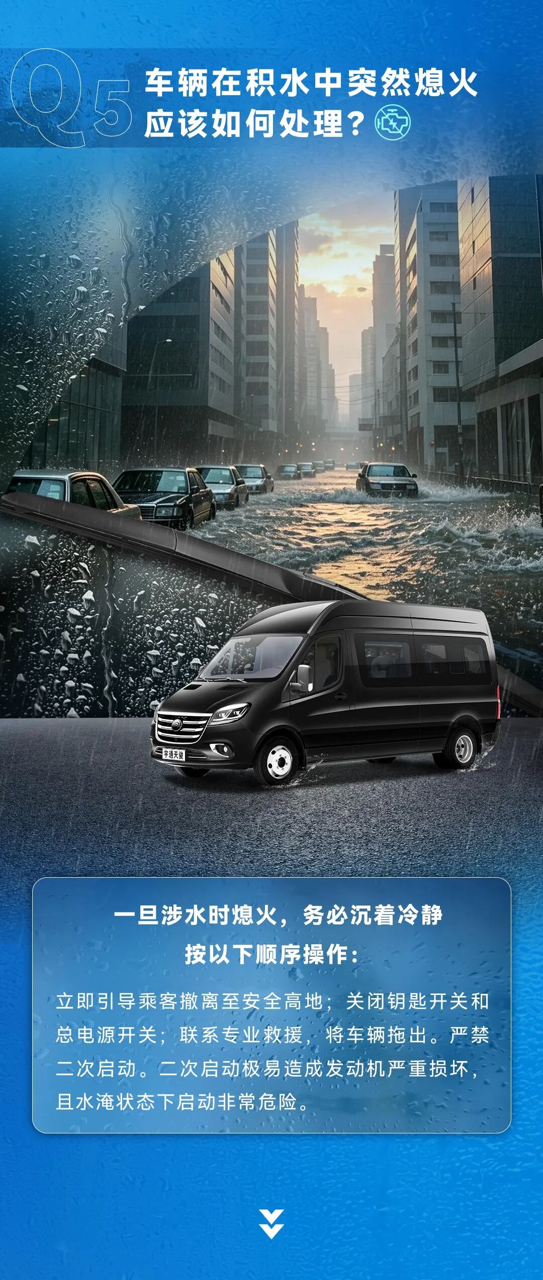涉水、充电、停放…暴雨天你体贴的问题，，，，，，，谜底都在这儿了