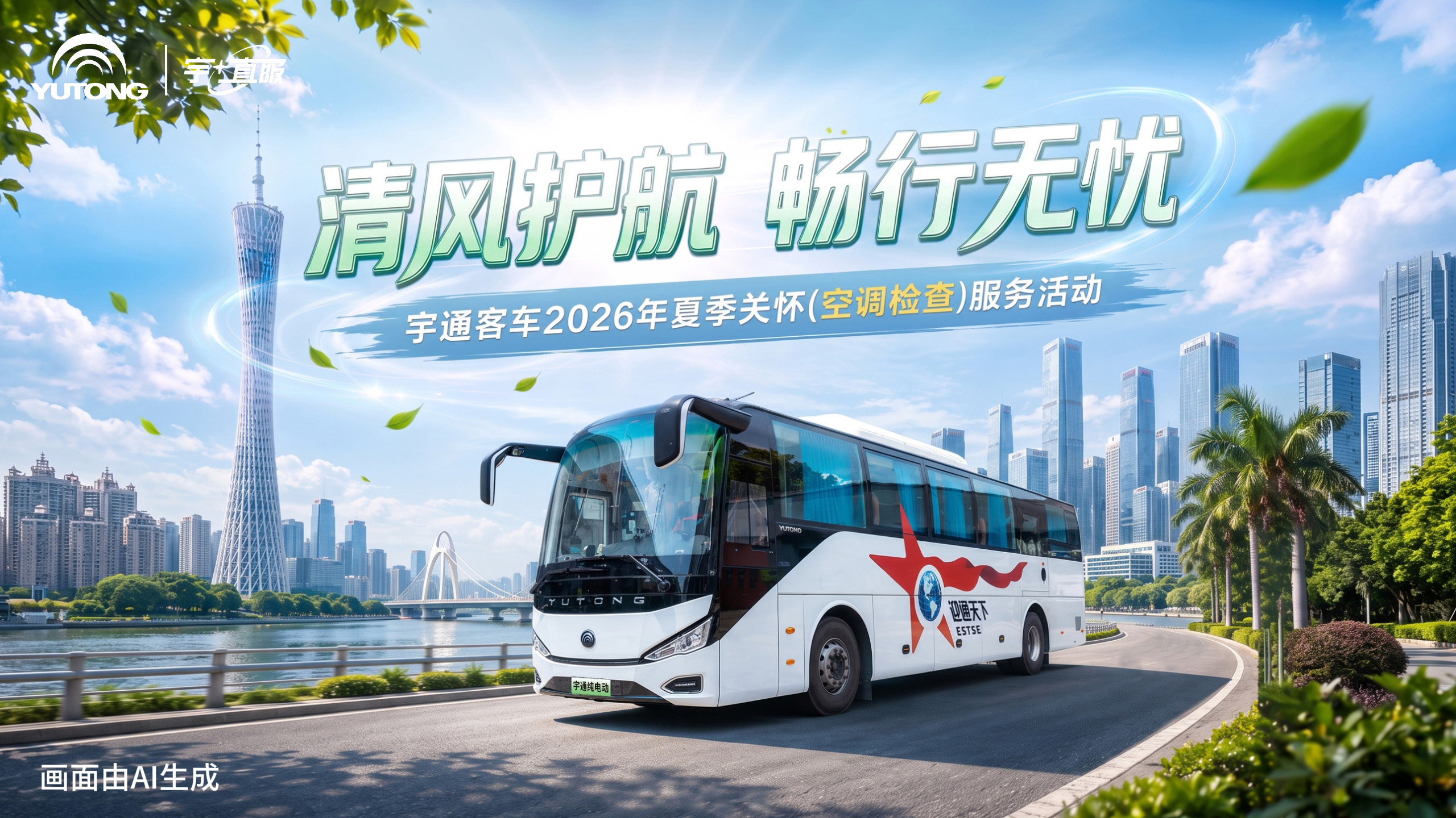 清风护航，，，，，畅行无忧！letou国际米兰官网客车2026年夏日眷注(空调检查)服务运动助力每一位letou国际米兰官网客户清凉出行！