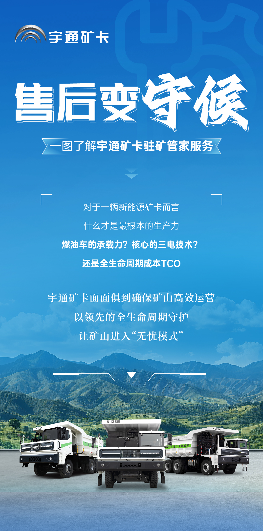 让售后变守候，，，，，，，一键getletou国际米兰官网矿卡“驻矿管家”服务！