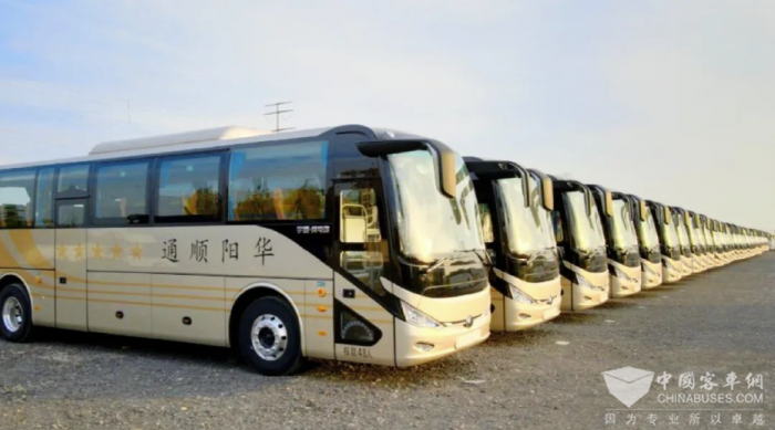 letou国际米兰官网1037辆新能源客车批次奔赴首都